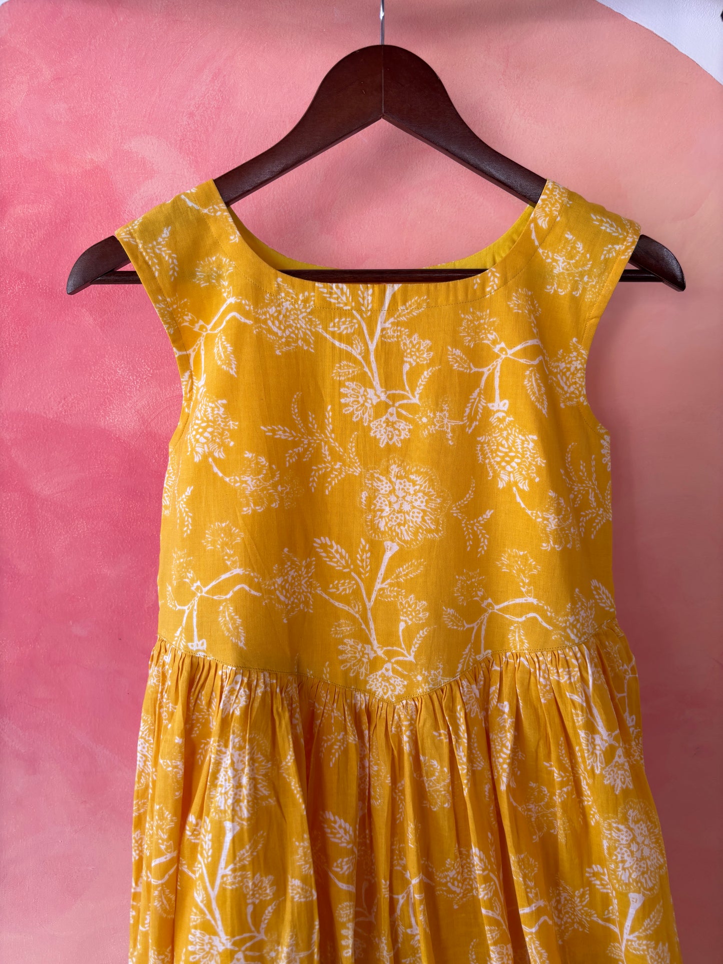 Yellow dress