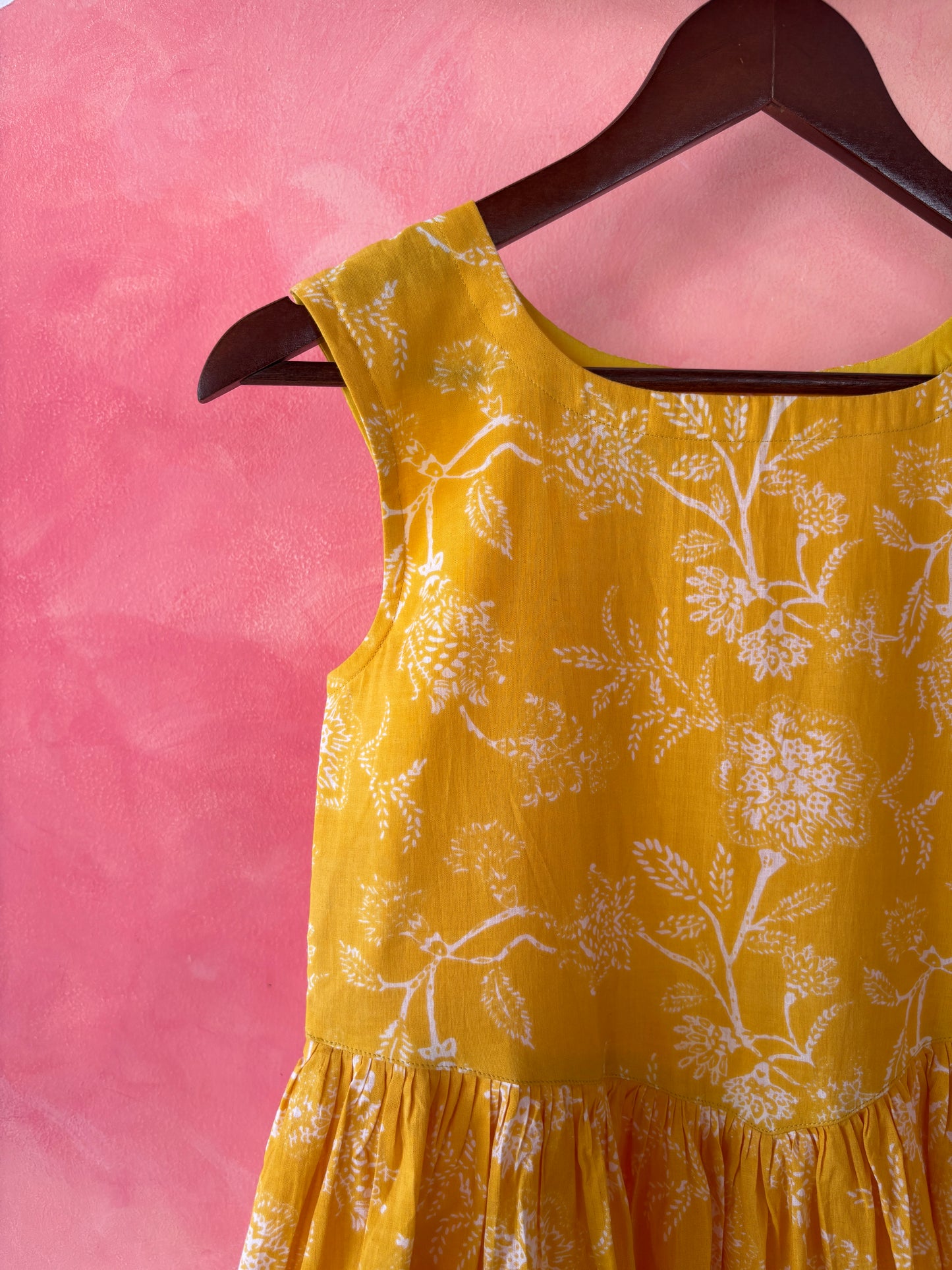 Yellow dress