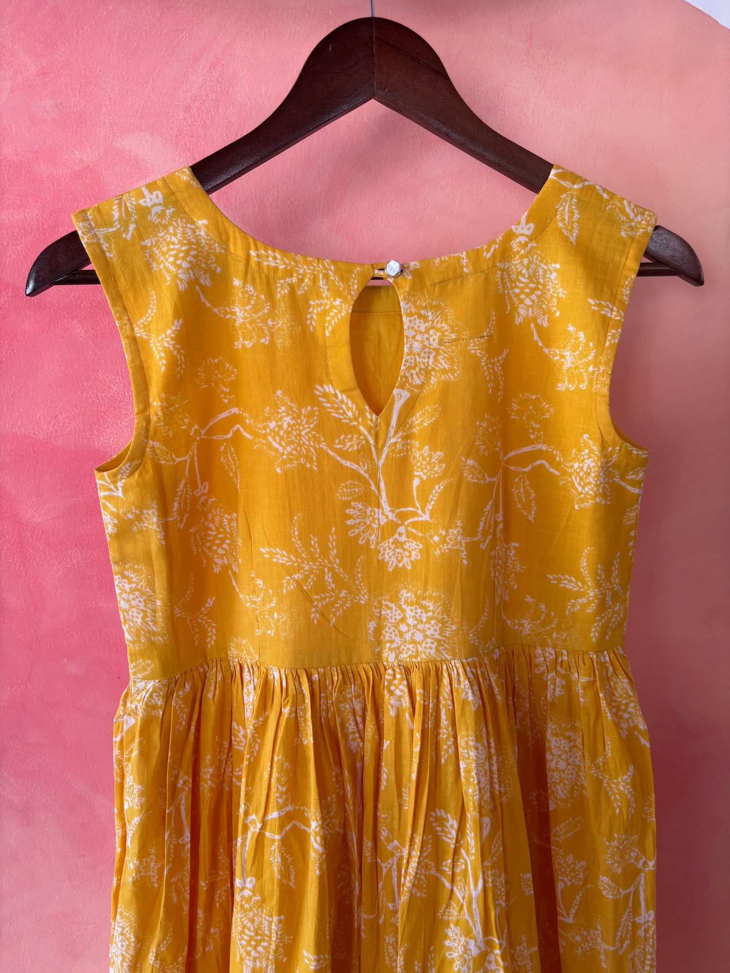 Yellow dress