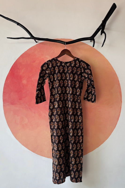 black kurta